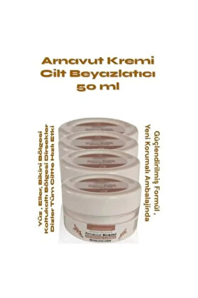 Adoil Whitening Cream Arnavut Kremi 50ml Aklık Kremi Beyazlatıcı Krem X 2 ADET