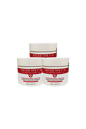 Flamex Hemoplus Büyük Boy Rahatlama Bakım Kremi̇ 3 Adet 150 Ml