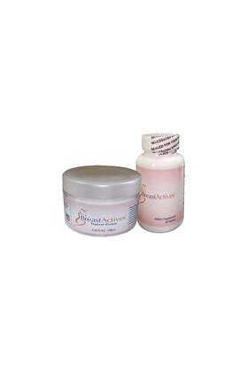 Adoil BreastActives 100 ml Krem + 60 lı Caps Birlikte Kadın Özel Boyut Şekillendirme Takımı