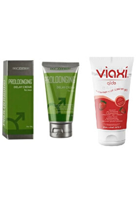 Adoi̇l Vi̇axi̇ Proloongıng Krem 56 Ml+Vi̇axi̇ Çi̇lek Aromalı Kayganlaştırcı