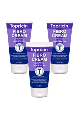 Adoil Topricin Fibro Etkili Rahatlatıcı Bakım Kremi 50 ml 3 Adet