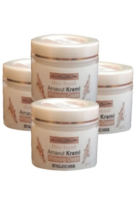 Adoi̇l Three Brand 4Lü Adet Arnavut Kremi̇ Whi̇tens Cream Tüm Bölge Aklık Kremi̇ 100 Ml