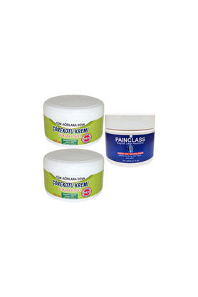 Adoi̇l Çörek Otu Kremi̇ Xl Boy 2X200 Ml +150 Ml Kuyruk Yağı Kremi̇ Pai̇nclass