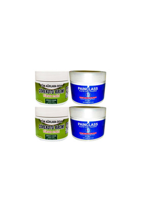 Flamex Çörek Otu Kremi̇ Orta Boy 2 X 100 Ml - Pai̇nclass Kuyruk Yağı Kremi̇ 2 X 100 Ml