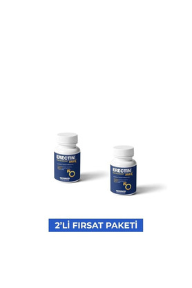 Adoil Erectin Max Natural Male Enhancement Erkeklere Özel Geliştirici 30 Lu X 2 Adet