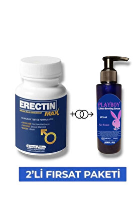 Adoil Erectin Max Erkeklere Özel Destekleyici 30'lu Mucizevi Libido Cream 125 ml