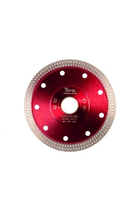 GFB Hassas Kesim Çapraz Diş Ince Turbo Elmas Seramik-fayans Kesici 115 Mm -2394