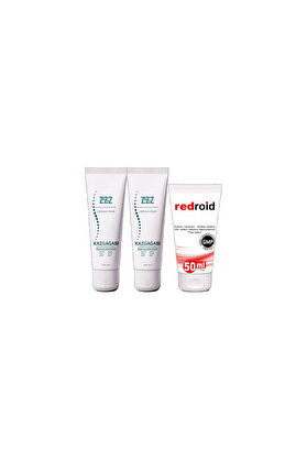 Adoil Kaz Gagası Kremi 2x100 ml Rahatlatıcı +Redroid Rahatlatıcı için Bakım Kremi 1x50 ml