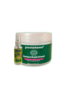 Yourbrand Proctohemo Rahatlatıcı Masaj Bakım Kremi̇ 100 Ml+30 Ml Çörek Otu Yağ İle