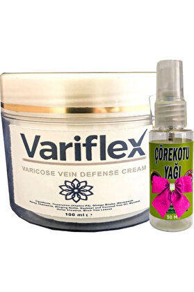 Yourbrand Vari̇flex Krem Bacak Bakımı 100 Ml Wari̇s Kremi̇+ Hedi̇ye 30 Ml Çörek Otu Yağı