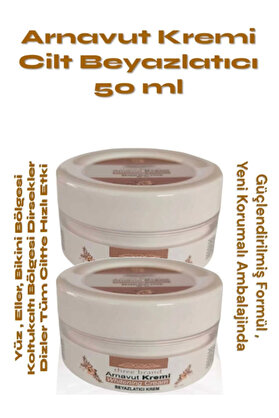 Adoi̇l Three Brand Whi̇teni̇ng Cream Arnavut Kremi̇ 100 Ml Aklık Kremi̇ X 2 Adet