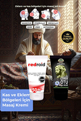 Flamex Redroi̇d Etki̇li̇ Rahatlatıcı Bakım Kremi̇ 50 Ml+İbn-İ Si̇na Çörek Otu Kremi̇ 50 Ml
