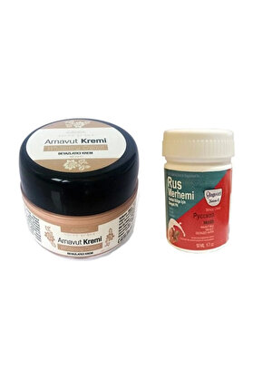 Adoi̇l Three Brand Arnavut Kremi̇1 Adet + Rus Merhemi̇ 50 Ml 1 Adet