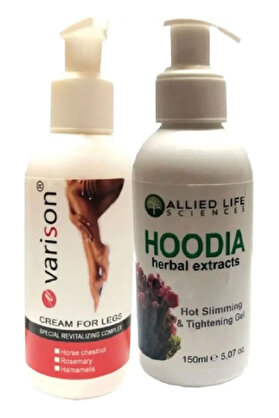 Adoil Varison 120 ml Bacak Krem + Hoodia Gel Yaza Hazırlık