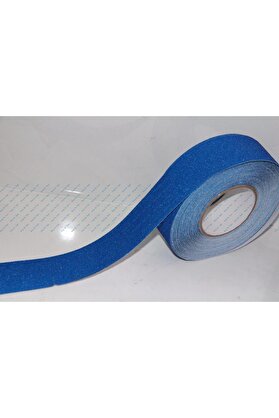 evimdeyokyok Mavi Merdiven ve Zemin Kaydırmaz Kaymaz Bant 50mm x 25mt