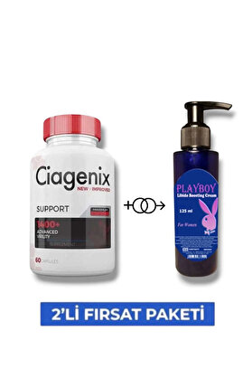 Adoil Ciagenix Erkek Özel Ürün 60'lı Destekleyici Mucizevi Kadın Lib.ido Arttırıcı Krem 125 ml