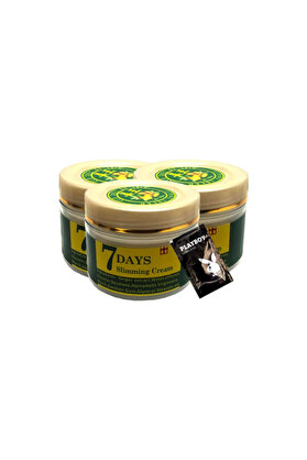 Adoil 7 Days 3x100 ml Ginger Miracle Slimming Cream Sıkılaştırıcı+1 ad Jel ile