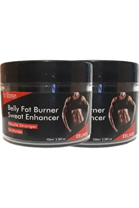 Adoi̇l Eelhoe 2Li̇ Adet Belly Fatburner Sweat Enhancer Şeki̇llendi̇rme Kremi̇ 100 Ml