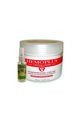 Adoil Hemoplus 100 ml Rahatlama Bakım Kremi + 30 ml Çörek Otu Yağı ile