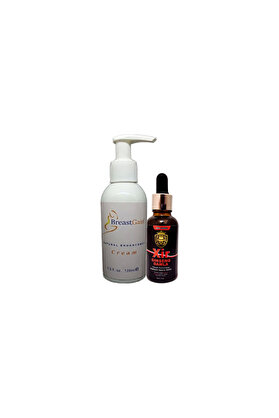 Adoil Breastgain Krem 120 ml + Mucizevi Sertleştiricili Bay Özel Karışım İçecek 30 ml