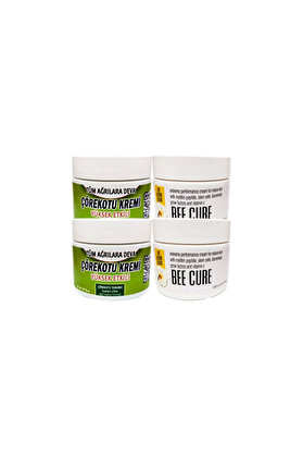 Flamex Çörek Otu Rahatlatıcı Mesaj Kremi̇ 2 X 100 Ml - Bee Cure Krem 2 X 150 Ml