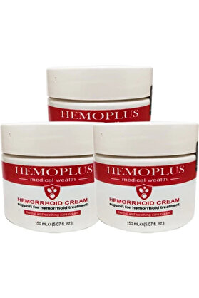 Yourbrand Hemoplus Rahatlatma Kremi̇ Büyük Boy 3Adet 150 Ml