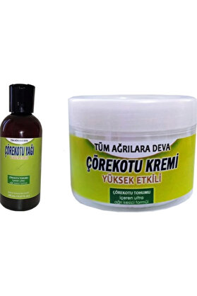 Adoil Eurorganic Çörek Otu Kremi 100 Ml +Çörek Otu Yağı 150ml (Soğuk Sıkım) 2 Li Set