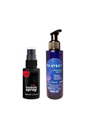 Adoil Ero Erkeklere Özel Sertleşme Sprey 50 ml Playboy 125ml Lubricant Gel