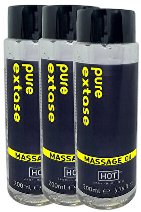 Adoi̇l Pure Extase Massage Oi̇l 600 Ml Aromalı Masaj Yağı X 3 Adet