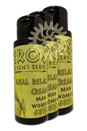 Adoil Legent Reıx Cream 3 Adet Arka Teskin Edici Kayganlaştırıcı Gevşeklik Kremi 60 ml