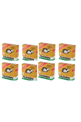 Farmi̇n Fare Ve Sıçan Zehi̇ri̇ Buğday 250 Gr X 8 Adet (Haşere İlacı)