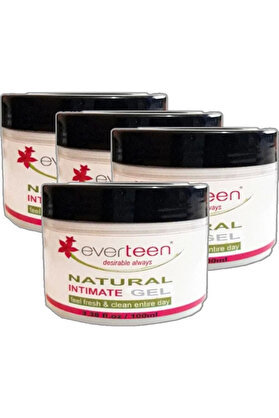 Adoi̇l Everteen Inti̇m Gel 4Tanex100 Ml Ölçeği̇nde Kadın Hi̇jyeni̇kjeli̇ Natural