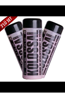 Adoil Erkeklere Özel Büyütme Ürünü / Kolossal Man's Product 3lü