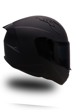 ENDRO ThunderBolt Mat Siyah Kask