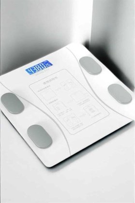 Ponna Tartı Baskül Dijital Elektronik Tartı Vücut Analiz Wifi Akıllı Yağ Ölçer