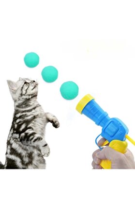 SMK Shop Peluş Top Atan İnteraktif Kedi Oyuncağı