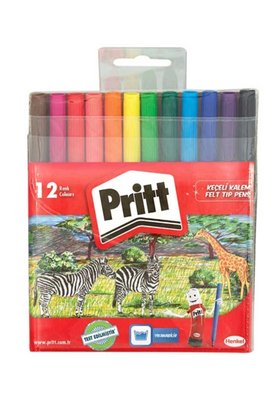 Pritt Keçeli Kalem 12li Poşet