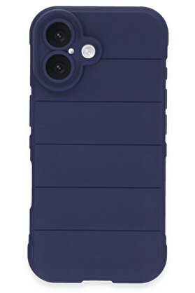 nerede bulurum iPhone 16 Kılıf Optimum Silikon - Lacivert