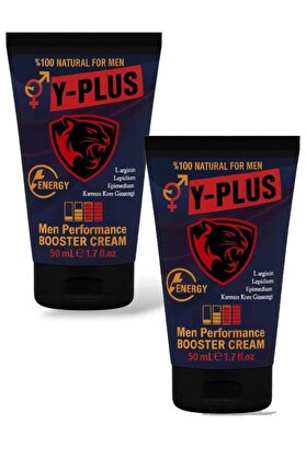Adoil Y-plus Men Ginsengli Booster Red Korea Erk.eklere Ser.tleşt.irici Kremi 50 ml 2 Adet
