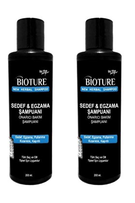 Adoi̇l Bi̇oture Eg.zama Sede.f Tahri̇batlarını Döküntüleri̇ni̇ Onaran Bakım Şampuanı 200 Ml X 2 Ad