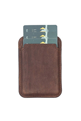 gizmurstore Maggy Deri Kartlık G2 Kahverengi