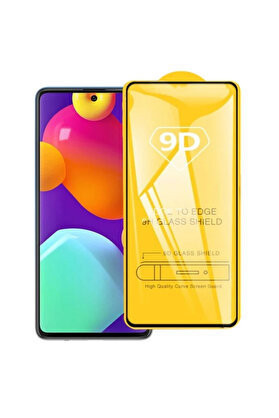 İsmiyle Al SM Galaxy F62 / M62 9D Full Glue Tempered Cam Ekran Koruyucu-(1903)