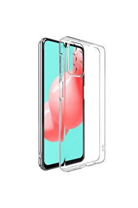 İsmiyle Al ALLY Samsung Galaxy A32 Ultra İnce Soft TPU Şeffaf Silikon Kılıf-(1903)