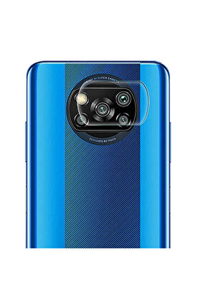 İsmiyle Al Xiaomi POCO X3 Tempered Cam Kamera Koruyucu-(1903)