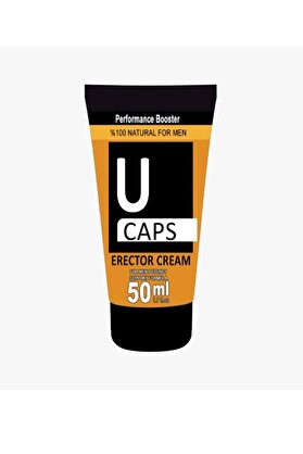 Adoil U Caps Cream Erkeklere Kaldırma Ve Sertleştirme Kremi 50 ml