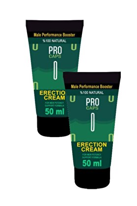 Adoil Pro Caps 0 Erkeklere Gecikmeye Etkili Krem 50 ml X 2 Adet