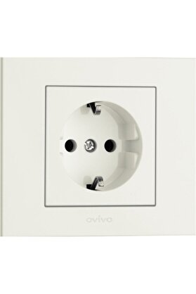 OVİVO Grano Model Beyaz Priz