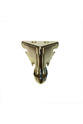 FTAKRY Kelebek Ahşap, Mdf, Sunta Sandık Ayağı, Kutu Ayak 2,5 Cm - Sarı