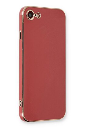 nerede bulurum iPhone 7 Kılıf Volet Silikon - Kırmızı