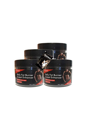 Eki̇nce Belly Fatburner Sweat Enhancer Kadınlar İçi̇n Krem 4X100 Ml + 1 Adet Jel İle